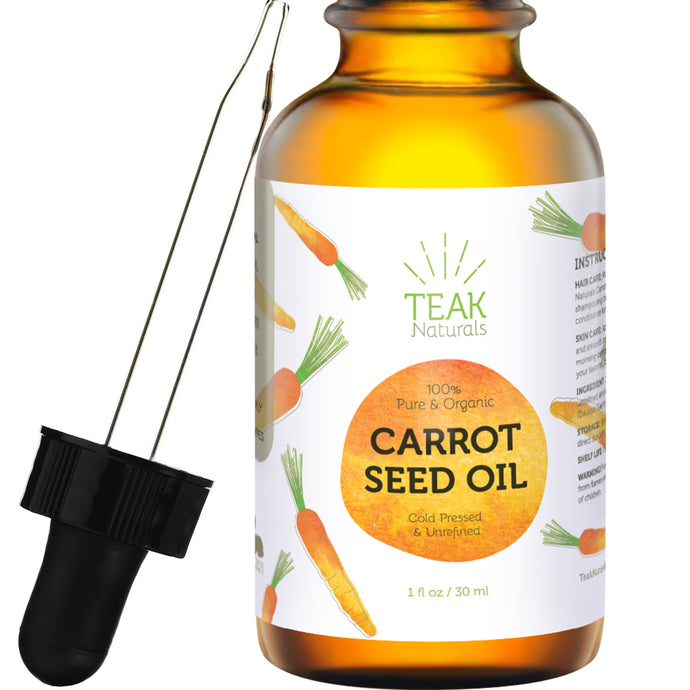 Organic Carrot Seed Oil - 1 oz