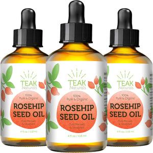 Organic Rosehip Seed Oil - 4 oz
