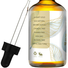 24K Gold Organic Emu Oil - 4 oz